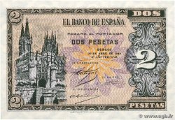 2 Pesetas ESPAGNE 1938 P.109a