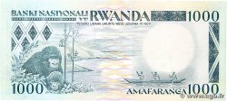 1000 Francs RWANDA  1988 P.21a UNC