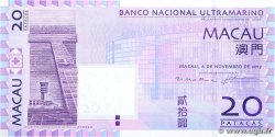 20 Patacas MACAU  2017 P.081a UNC