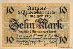 10 Mark MEMEL  1922 P.05b AU