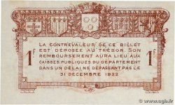 1 Franc FRANCE régionalisme et divers Rodez et Millau 1917 JP.108.14 SPL
