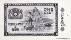 1 Kyat BURMA (VOIR MYANMAR)  1965 P.52 fST