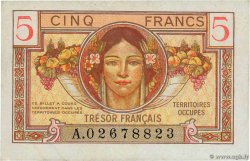 5 Francs TRÉSOR FRANÇAIS FRANCE  1947 VF.29.01 VF+