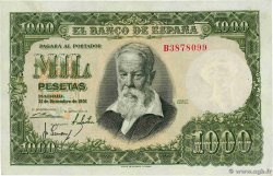 1000 Pesetas ESPAGNE  1951 P.143a SUP+