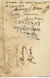 5 Livres Faux FRANCE  1791 Ass.20f AU