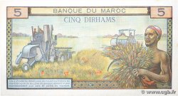 5 Dirhams MOROCCO  1960 P.53a UNC-