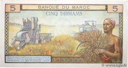 5 Dirhams MOROCCO  1960 P.53a UNC-