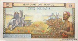 5 Dirhams MOROCCO  1960 P.53a XF+