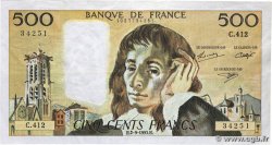 500 Francs PASCAL FRANCE  1993 F.71.52-412