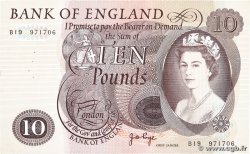 10 Pounds ANGLETERRE  1970 P.376c