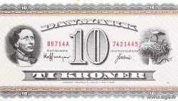 10 Kroner DINAMARCA  1971 P.044ae q.SPL