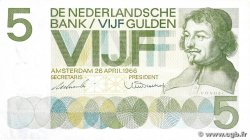 5 Gulden NETHERLANDS  1966 P.090a