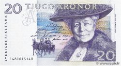 20 Kronor SUÈDE  1991 P.61a XF