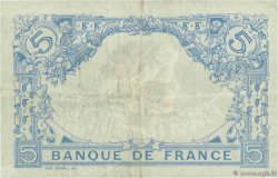 5 Francs BLEU FRANCE  1912 F.02.11 TTB