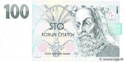 100 Korun CZECH REPUBLIC  1997 P.18b VF