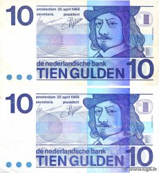 10 Gulden Lot PAYS-BAS  1968 P.091b TB