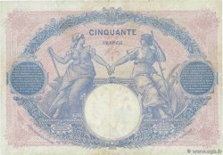 50 Francs BLEU ET ROSE FRANCIA  1925 F.14.38 MBC