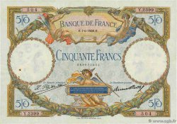 50 Francs LUC OLIVIER MERSON FRANCIA  1928 F.15.02 BB