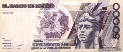 50000 Pesos MEXICO  1987 P.093a F+