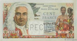 100 Francs La Bourdonnais Spécimen AFRIQUE ÉQUATORIALE FRANÇAISE  1946 P.24s