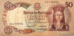 50 Escudos PORTUGAL  1964 P.168