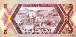 5 Shillings UGANDA  1987 P.27 fST+