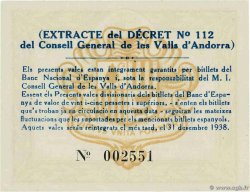 1 Pesseta ANDORRE  1936 P.06 pr.NEUF