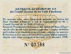 50 Centims ANDORRE  1936 P.05 FDC