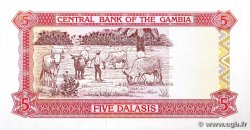 5 Dalasis GAMBIA  1991 P.12b UNC-