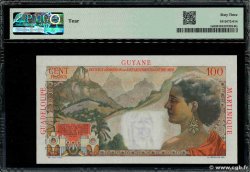 1 NF sur 100 Francs La Bourdonnais Spécimen FRENCH ANTILLES  1960 P.01s UNC-