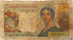 20 Francs TAHITI  1960 P.21c G