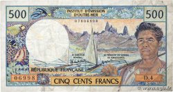 500 Francs TAHITI  1985 P.25d BC