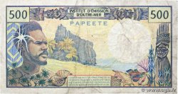 500 Francs TAHITI  1985 P.25d MB