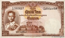 10 Baht THAILAND  1953 P.076d XF+