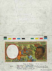 1000 Francs type 1993 Épreuve ESTADOS DE ÁFRICA CENTRAL
  1992 P.602Pa- MBC+