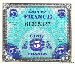 5 Francs DRAPEAU FRANCE  1944 VF.17.01