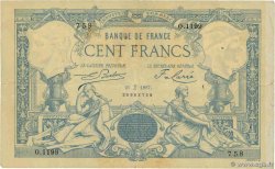 100 Francs type 1882 - À filigrane dégagé FRANCE  1887 F.A48.07 TB