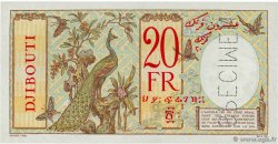 20 Francs Spécimen DJIBOUTI  1941 P.07Bs NEUF