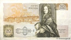 50 Pounds INGLATERRA  1988 P.381b BC+