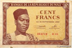 100 Francs MALI  1960 P.02