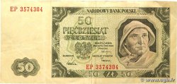 50 Zlotych POLEN  1948 P.138