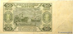 50 Zlotych POLONIA  1948 P.138 q.BB