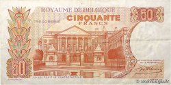 50 Francs BELGIUM  1966 P.139 F