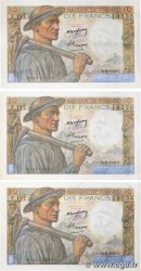 10 Francs MINEUR Lot FRANCIA  1949 F.08.22 SC