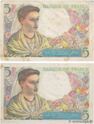 5 Francs BERGER Lot FRANCIA  1947 F.05.07 MBC+