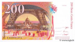 200 Francs EIFFEL FRANCIA  1996 F.75.02 FDC