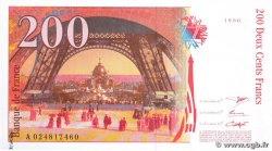 200 Francs EIFFEL FRANCE  1996 F.75.02 AU-