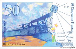 50 Francs SAINT-EXUPÉRY modifié FRANCE  1997 F.73.04 UNC-