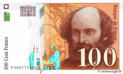 100 Francs CÉZANNE FRANCE  1997 F.74.01 UNC