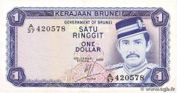 1 Ringgit - 1 Dollar BRUNEI  1988 P.06d